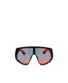Dior Eyewear Oversized Frame Sunglasses In Gray