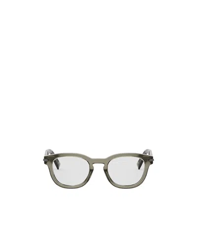 Dior Eyewear Panthos Frame Glasses In Gray