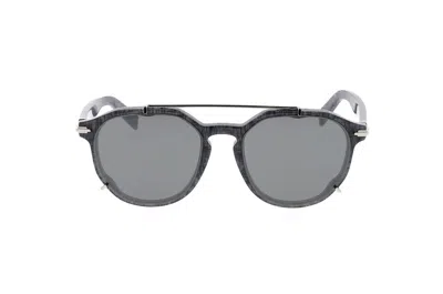 Dior Eyewear Pantos Frame Sunglasses In Black
