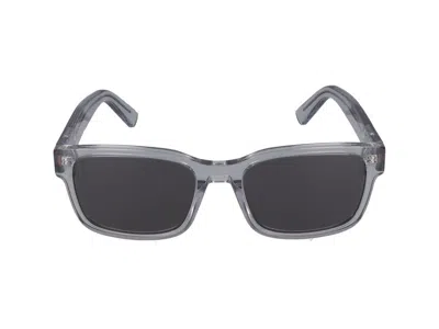 Dior Eyewear Rectangle Frame Sunglasses In Gray