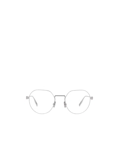 Dior Eyewear Rounded-frame Glasses In Gray