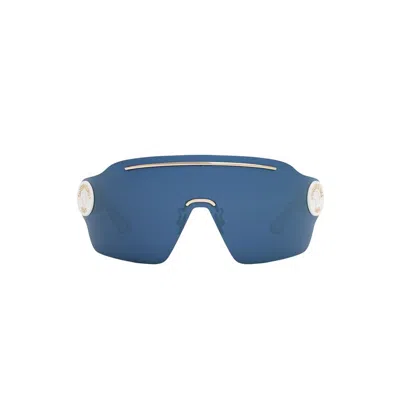 Dior Eyewear Shield Frame Sunglasses In Blue