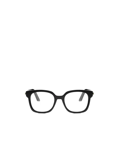 Dior Eyewear Square Frame Glasses In Black
