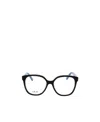 Dior Eyewear Square Frame Glasses In Black
