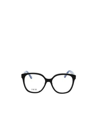 Dior Eyewear Square Frame Glasses In Black