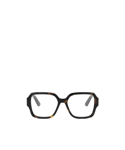 Dior Eyewear Square Frame Glasses In Black