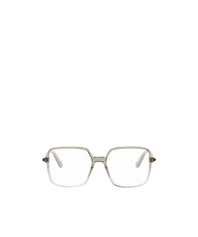 Dior Eyewear Square Frame Glasses In Brown