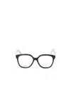 Dior Eyewear Square Frame Glasses In Metallic