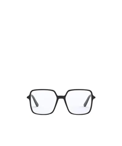 Dior Eyewear Square Frame Glasses In White