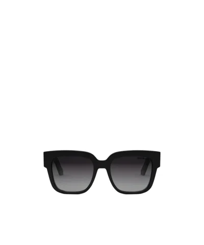 Dior Eyewear Square Frame Sunglasses In Black