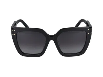 Dior Eyewear Square Frame Sunglasses In Black