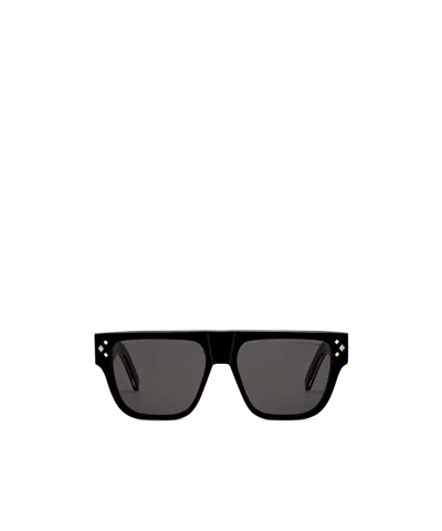 Dior Eyewear Square Frame Sunglasses In Black