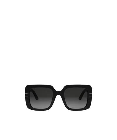 Dior Eyewear Square-frame Sunglasses In Black
