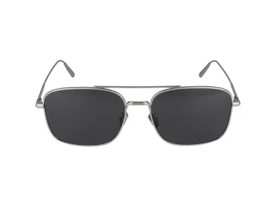 Dior Eyewear Square Frame Sunglasses In Metallic