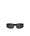 Dior Eyewear Very Rectangular Frame Sunglasses In Black
