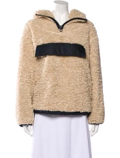 Pre-owned Dior Faux Fur Jacket In Neutral