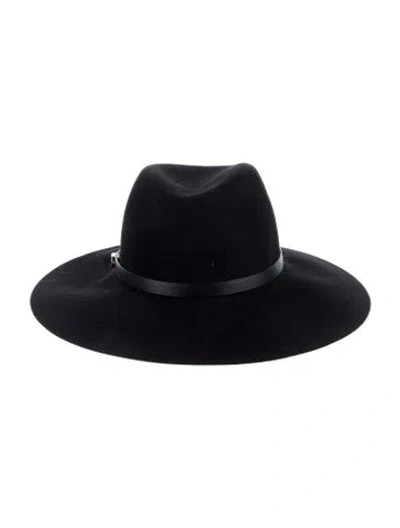 Pre-owned Dior Fedora Hat In Black
