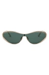 Dior Fil M1u Mirrored Butterfly Sunglasses In Multi