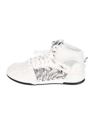 Pre-owned Dior First Sneakers In Gray