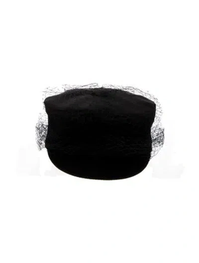 Pre-owned Dior Fisherman Hat In Black