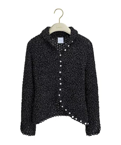 Dior Fitted Cardigan In Black