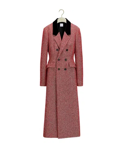 Dior Fitted Coat In Pink