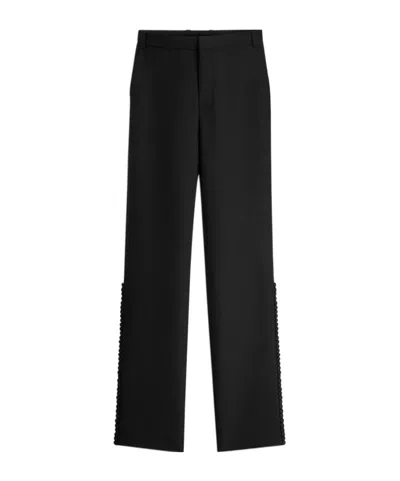 Dior Fitted Flared Pants In Black