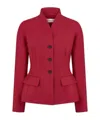 Dior Fitted Jacket In Red