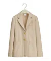 Dior Fitted Jacket In Orange