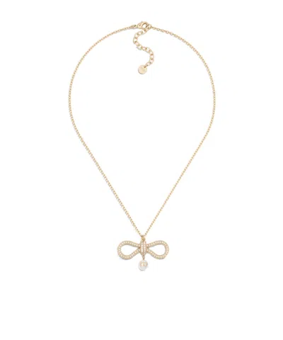 Dior Fitted Necklace In Yellow