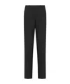 Dior Crease Details Casual Pants In Black