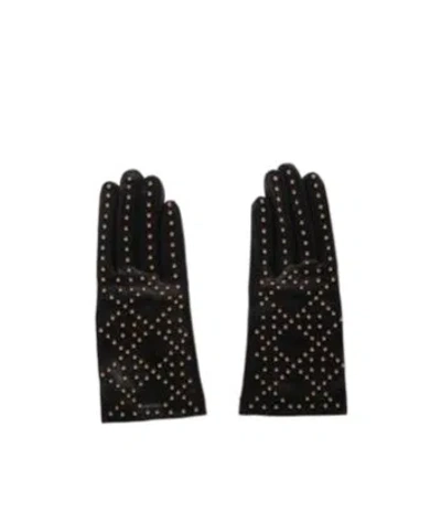 Dior Five Finger Gloves In Black