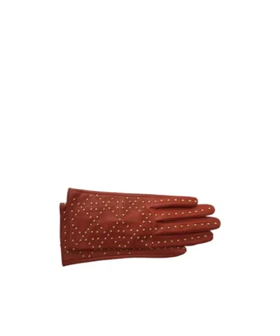 Dior Five Finger Gloves In Brown
