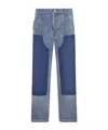 Dior Five-pocket Work Jeans In Blue