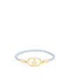 Dior Five-pointed Star Bracelet In Sky Blue/gold
