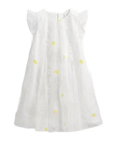 Dior Flared Dress In White