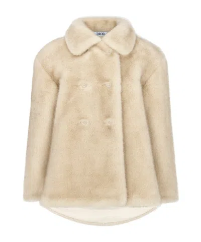 Dior Kids' Flared Jacket In Neutral