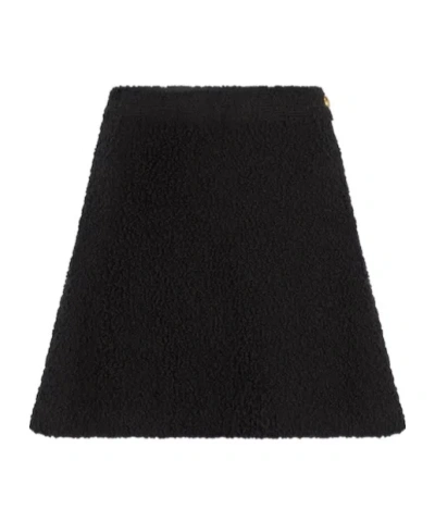 Dior Flared Mini Skirt In Black