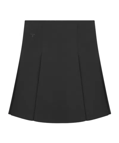Dior Flared Mini Skirt In Green