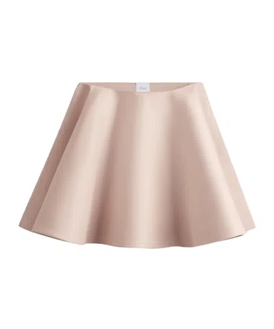 Dior Flared Miniskirt In Pink