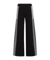 Dior Logo Elastic Waist Casual Pants In Black