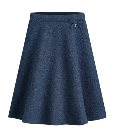 Dior Flared Skirt In Blue