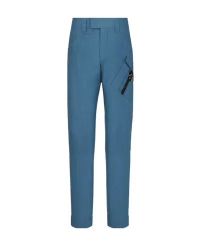 Dior Flip Pocket Work Pants In Blue