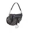Dior Saddle Mini Flip Saddle Shoulder Bag In Black