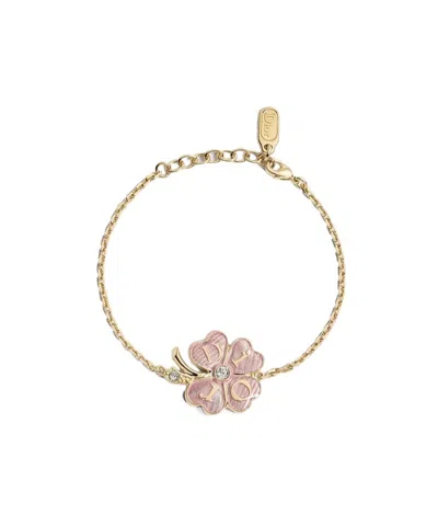 Dior Floral Clover Bracelet In Multi