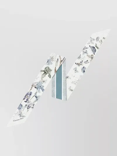 DIOR FLORAL LIGHTWEIGHT REVERSIBLE SOFT SCARF