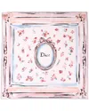Dior Flowers Frame Silk Scarf In Pink