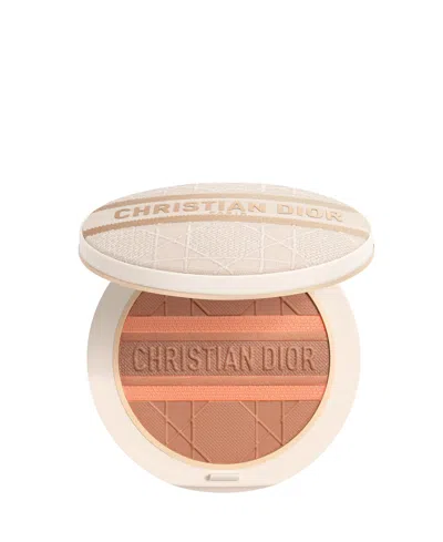 Dior Forever Bronze Glow Sun-kissed Finish Healthy Glow Powder In Coral Bronze - A Bronzer And A Coral Blu
