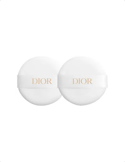 Dior Forever Cushion Loose Powder Puffs Set Of Two