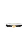 Dior Forever Double-sided Belt In White